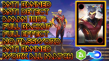 Script Skin Chou Hero Thunderfist No Password  - Mobile Legends Bang Bang