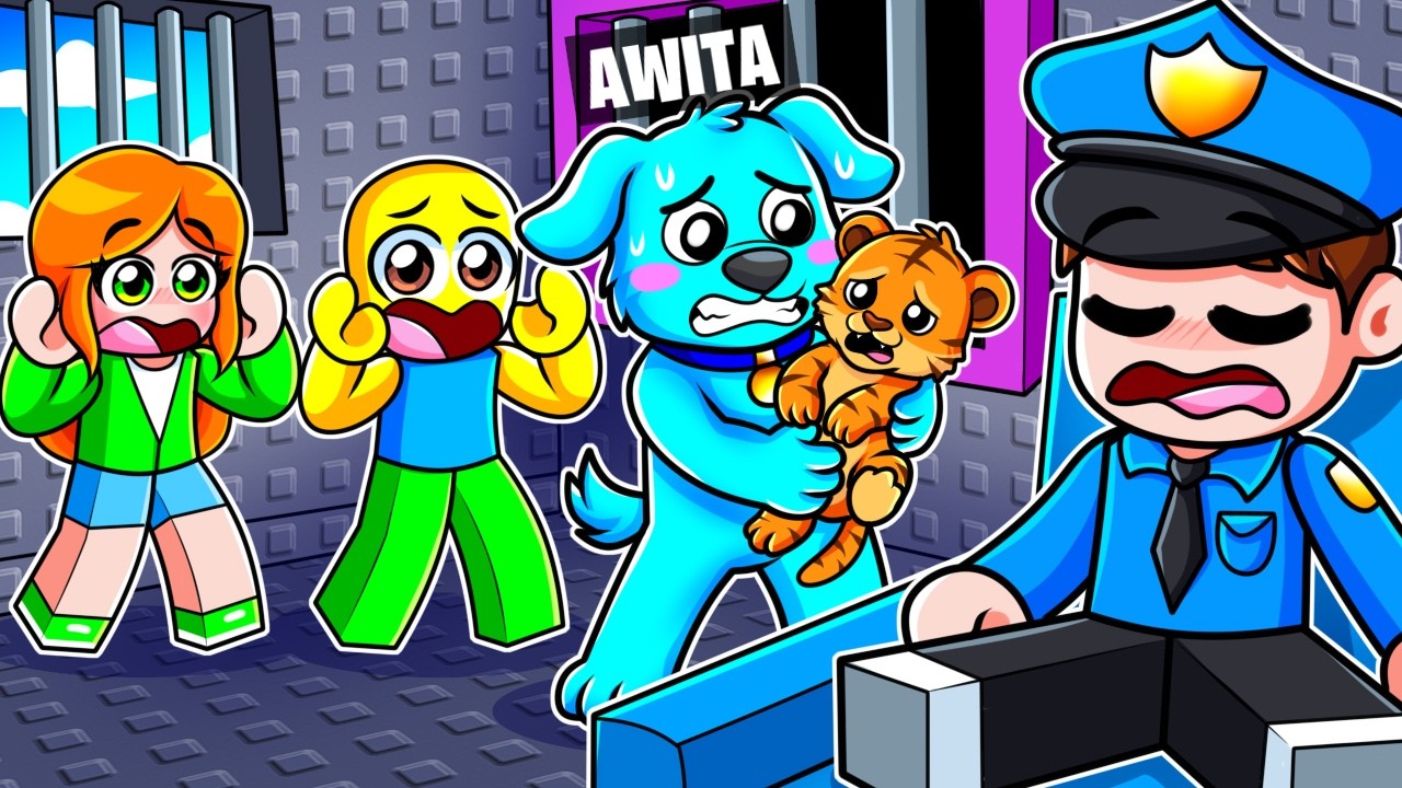 Me Converti en PERRO AYUDANTE para Salvar Animales en Roblox!