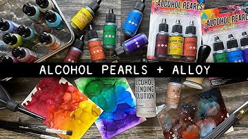 Tim Holtz Alcohol Pearls + Alloy