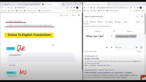 Sentence translation using Seq2Seq - Attention.