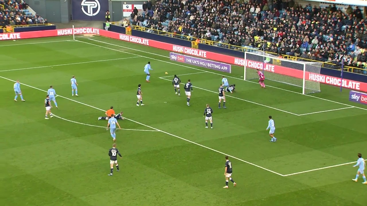 Sky Bet Championship, Coventry City 0 - 1 Millwall, 2021-2022