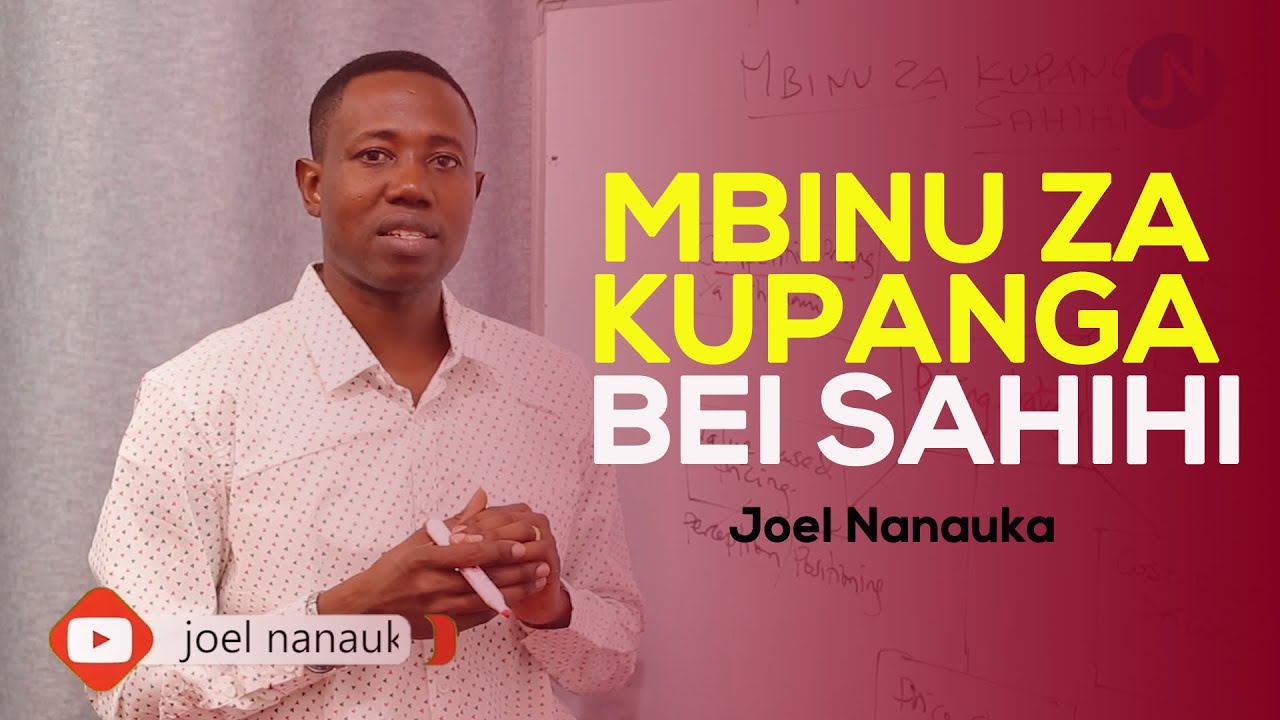 Mbinu Za Kupanga Bei Sahihi.