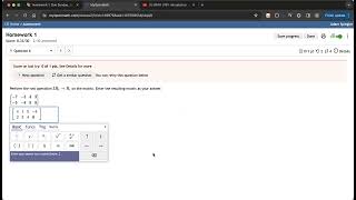 Submitting Homework with MyOpenMath