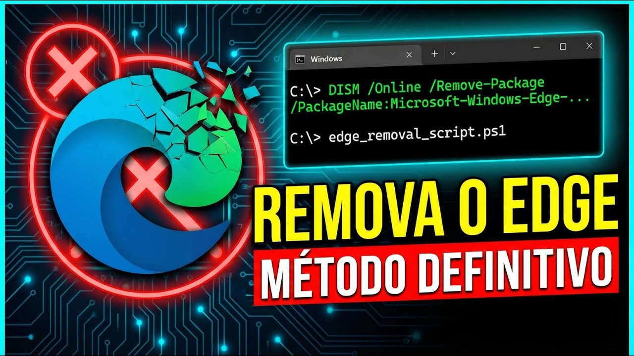 💣 Desinstala Microsoft Edge DEFINITIVAMENTE (Windows 11/10)