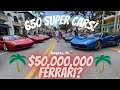 Cars on 5th, 2021 -  Street SHUTDOWN - 650 SUPERCARS! $50,000,000 Rare Ferrari?