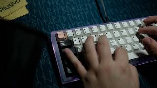 ATXKB Moontower V2 | Gateron Cream Sodas on Alu | Sound test