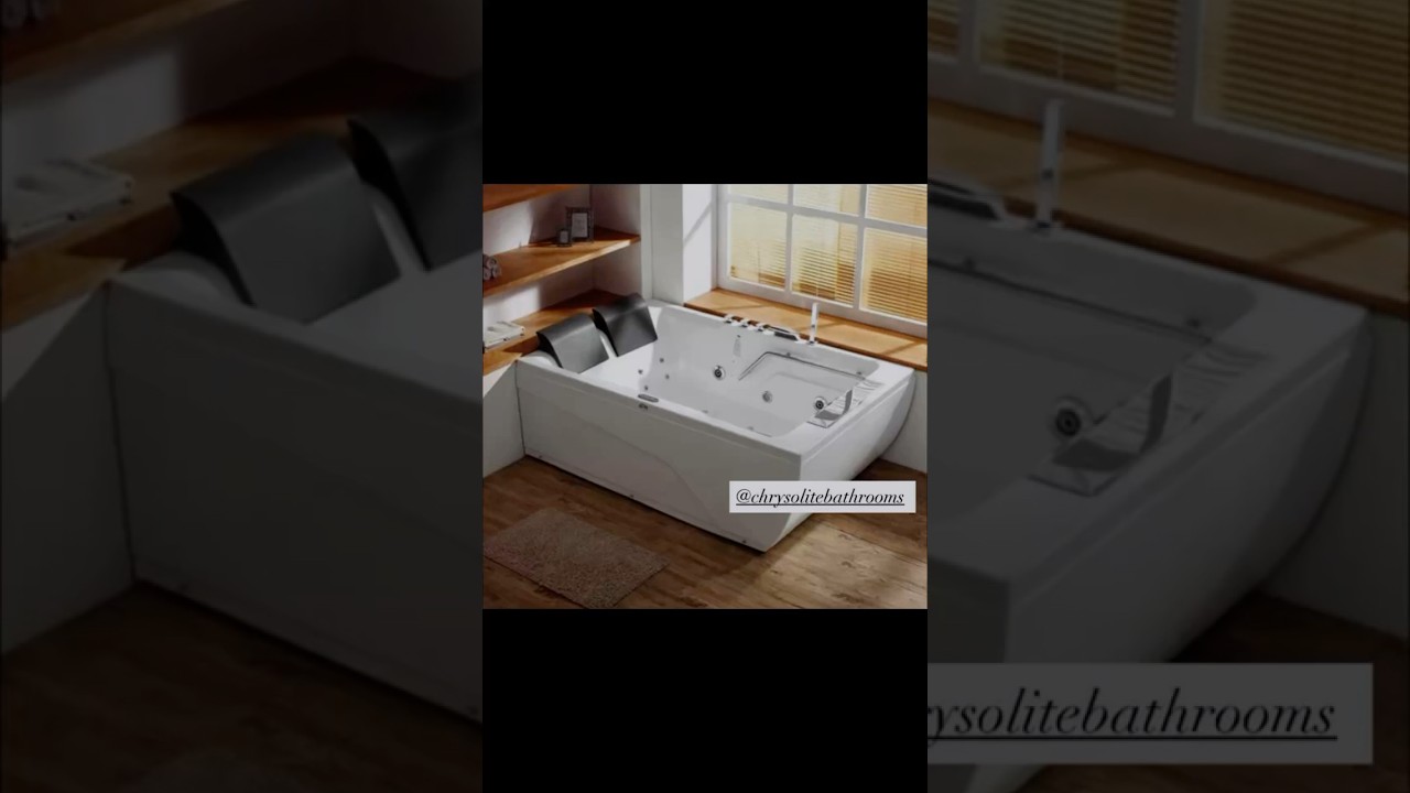Double Hydromassage Bathtub