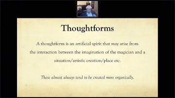 Creating Artificial Spirits, Servitors, and Thought Forms
