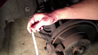 How to Bleed Brakes 2004 Mercedes C230 (W203)