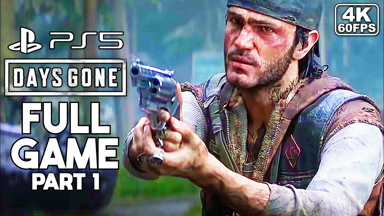 Days Gone (PS5) 4K 60FPS HDR Gameplay - (Full Game) 