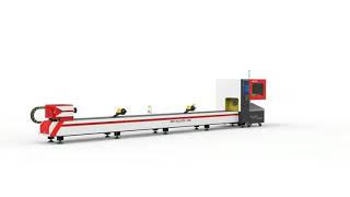 JQ Laser-FLT 6016L Fiber Laser Tube Cutting Machine