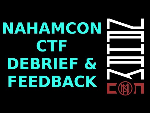 NahamCon CTF - Debrief & Feedback