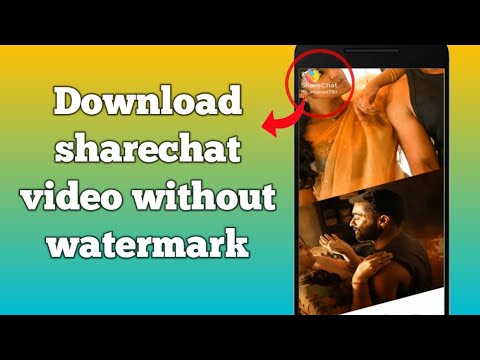 How To Download sharechat videos without watermark| Malayalam| 2020|