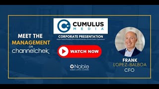 Cumulus Media Inc - NobleCon20 - Presentation Replay
