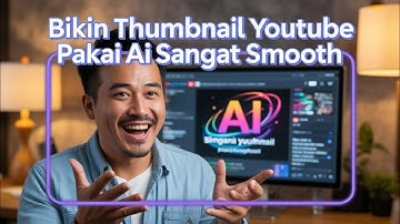 🔴Cara bikin thumbnail youtube termudah pake ai 2025