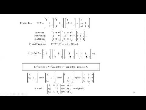 Linear Algebra Lecture#2 - YouTube