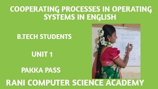 #11. COOPERATING PROCESSES IN OPERATING SYSTEM IN ENGLISH|| B.TECH STUDENTS