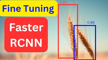 Faster-RCNN finetuning with PyTorch. Object detection using PyTorch. Custom dataset. Wheat detection