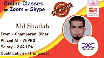 Congrats ,Md Shadab | IT Engineer |Salary 2.64 LPA |Got Selected in "WIPRO" as an Associate Engineer