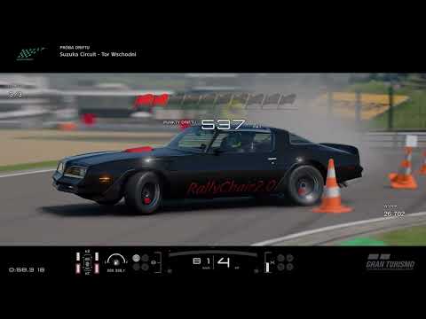 PS5 4K | Gran Turismo SPORT Polska liga driftingowa Pontiac Trans am