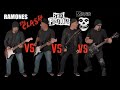 Ultimate Punk Rock Guitar Riffs Battle (Ramones VS The Clash VS Sex Pistols VS Misfits)