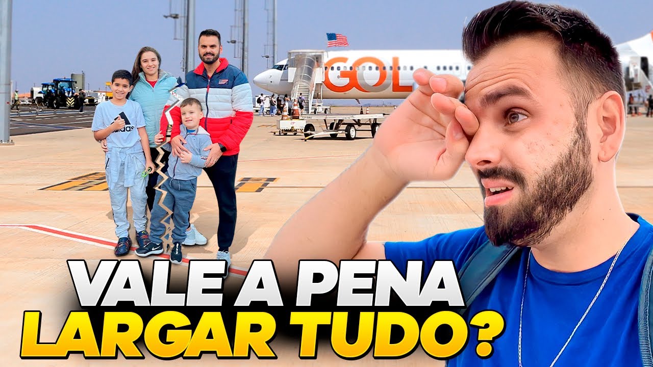 LARGAR TUDO NO BRASIL PARA MORAR NOS EUA VALE A PENA MESMO? (TIVE QUE BATER A REAL)