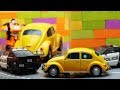 Transformers Bumblebee Movie Animation Autobots Robot Truck Lego Prison Break & Police Car for Kids