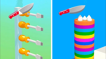 Slice It All! Very Satisfying and Relaxing ASMR Slicing Gameplay Video NEW UPDATE