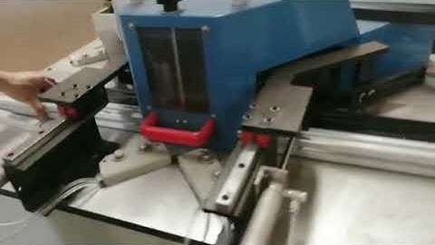 Aluminum alloy frame mouldings cutting machine TS J35 frame cutting machine  ,fast cutting and easy