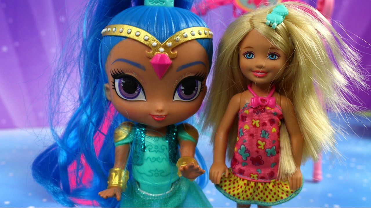Spełnianie życzeń Shimmer i Shine & Barbie Chelsea Bajki dla dzieci