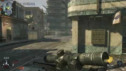 Black ops, epic spawn tomahawk on  Havana S&D