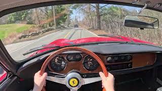 1965 Ferrari 275 GTB Short Nose POV Driving Video
