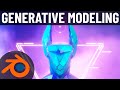 Generative Modeling with Modifiers (Blender 2.8)