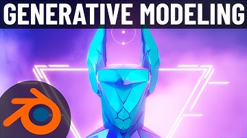Generative Modeling with Modifiers (Blender 2.8)