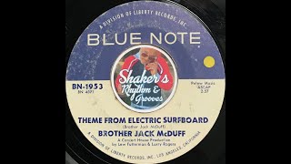 Brother Jack McDuff • Theme From Electric Surfboard • from 1969 on BLUE NOTE #BN-1953