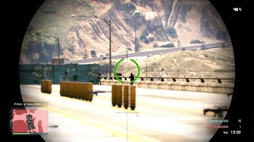 Sniper Deathmatch vs Random Player #5 |GTA 5 Online