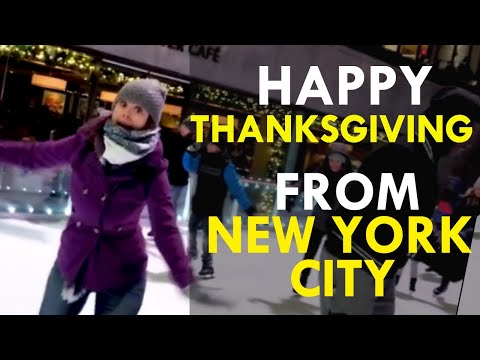 HAPPY THANKSGIVING FROM THE RINK AT ROCKEFELLER CENTER! - HAPPY THANKSGIVING FROM THE RINK AT ROCKEFELLER CENTER!