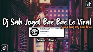 DJ SAH JOGET BAE BAE LE SOUND BANG WAY VIRAL TIKTOK YANG KALIAN CARI (SLOWED + REVERB)