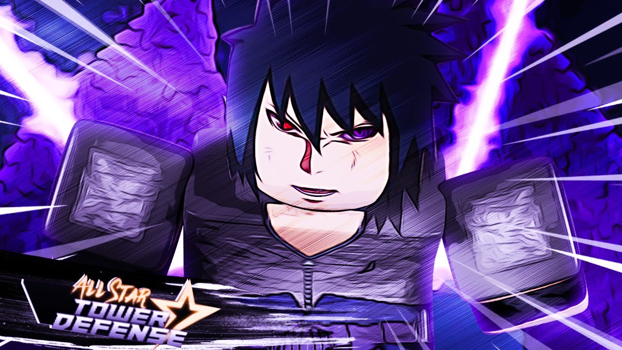 Lvl 150 Sasuke 6Star is Supah Ovah Powah on All Star Tower Defense ...