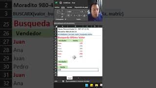 BUSCARX encuentra el ÚLTIMO registro automáticamente 🔥 Excel PRO