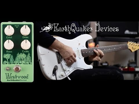 Earthquaker Devices Westwood overdrive demo by martial allart