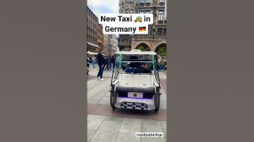 🚖 Unveiling the Future: The Evolution of Taxis in Germany! 🇩🇪 #travel #taxi #germany #travelvlog