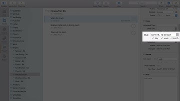Working With OmniFocus 2.0 - Repeating Tasks