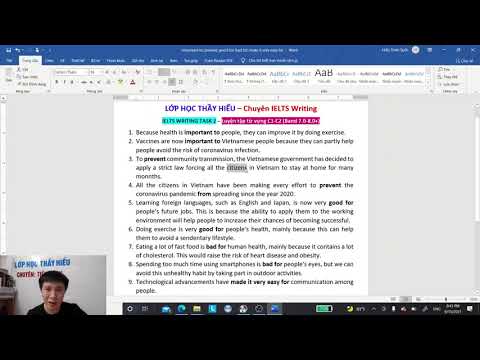 Video Luyện tập từ vựng C1-C2 (Band 7.0-9.0) - PP NÂNG CẤP... - youtube