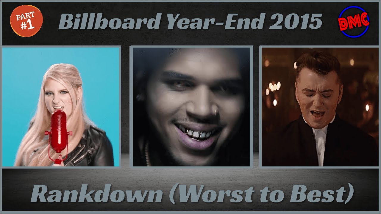 Billboard Year End 2015 Rankdown Part 1 From Worst To Best YouTube Billboard Year End 2015 Rankdown Part 1 From Worst To Best Youtube