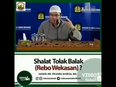 Sholat Tolak Bala ( Rebo Wekasan ) I Ustadz Firanda Andirja حفظه الله تعالى