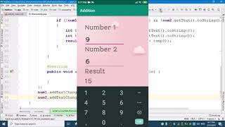 How to add two numbers without using any buttons in android studio Premiere How to add two numbers without using any buttons in android studio Premiere