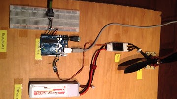 Arduino Potenciometro ESC motor brushless