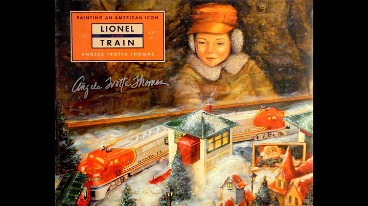 Lionel Train Art by Angela Trotta Thomas