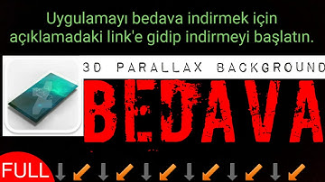 3D parallax background (ücretsiz)